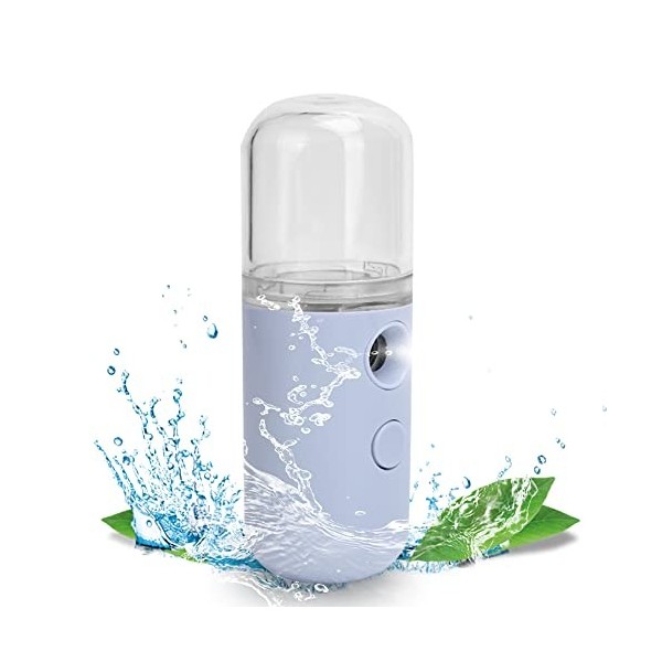 Mister Nano Facial 30 ml Mini Pulvérisateur Portable Pulvérisateur de Brume de Visage Pratique Pulvérisateur à Brume Hydratan