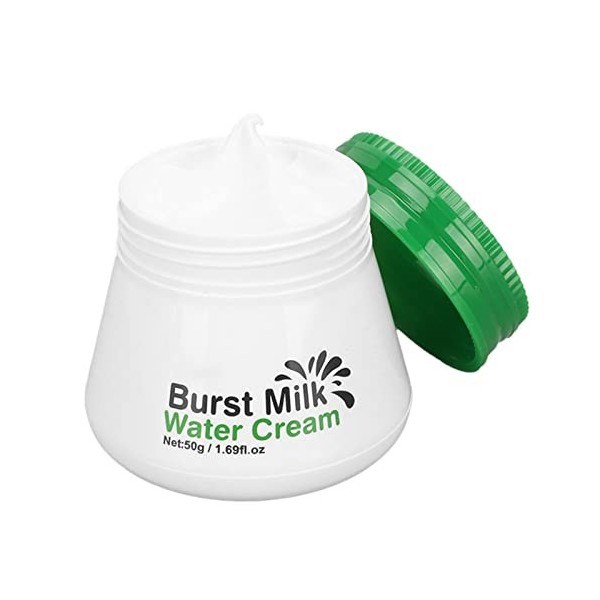 Crème Hydratante, Crème éclaircissante Ultra Hydratante pour le Visage au Lait de Chèvre 50 G, Crème Hydratante pour le Visag