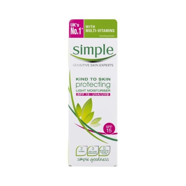 Simple Kind To Skin Protecting Light Moisturiser 125ml