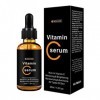 Akemaio 30ml Vitamine C Sérum hydratant Sérum Facial pour raffermissantes Allégé Skin Tone