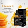Akemaio 30ml Vitamine C Sérum hydratant Sérum Facial pour raffermissantes Allégé Skin Tone