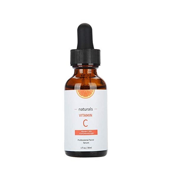 Sérum Anti-Rides, MELAO 30 ML/Bouteille Sérum Vitamine C Acide Hyaluronique Anti-âge Anti-Rides Soin Visage Essence Réduit Le