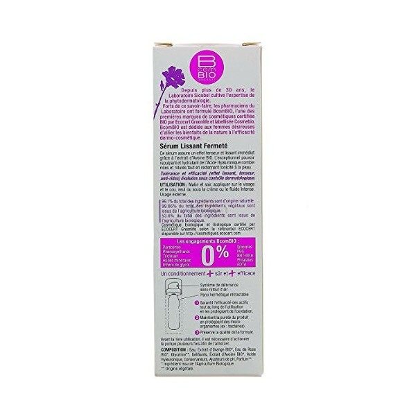 BcomBIO Sérum Lissant Fermeté 30 ml