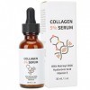 Collagen Serum Collagen 30ml, peau visage hydratante pour le visage et le corps avec du collagène pur anti vieillissement plu