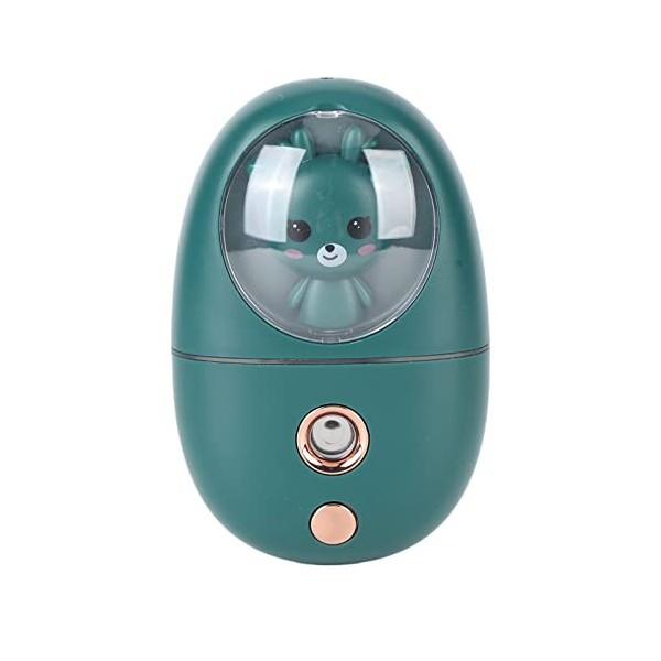 Yctze Nano Facial Mister, 35ml Cute Animal Facial Mist Sprayer USB Rechargeable Mini Eye Face Humidifier Portable Facial Stea