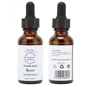 Sérum pour le Visage, Sérum à Lacide Férulique, Sérum à la Vitamine C à la Vitamine E, Sérum pour la Réparation Hydratante é