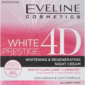 EVELINE COSMETICS WHITE PRESTIGE 4D INTENSIVE WHITENING NIGHT CREAM by Eveline Cosmetics