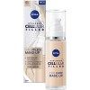 NIVEA Hyaluron Cellular Filler 3 en 1 Soin Maquillage Lumineux 30 ml Fond de teint hydratant avec Hyaluron, Maquillage du v