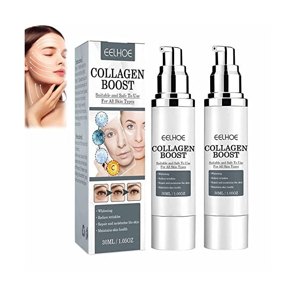 EELHOE Collagen Boost Anti-Aging, 30ml EELHOE Collagen Boost Anti-Aging Serum Anti Wrinkle Serum, Collagen Booster For Face W