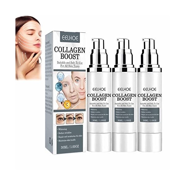 EELHOE Collagen Boost Anti-Aging, 30ml EELHOE Collagen Boost Anti-Aging Serum Anti Wrinkle Serum, Collagen Booster For Face W