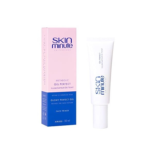 SKIN MINUTE • GEL PERFECT METABOLIC ILLUMINATEUR DE TEINT • Uniformise le teint, Illumine, Lisse, Adoucit・Peau mature - 50ml