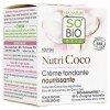 SoBio Étic Crème fondante nourrissante, peaux sèches à très sèches, Nutri Coco 50 ml