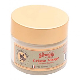 La Savonnerie de Nyons Crème visage au lait dâne bio 40 ml, multicolore, taille unique
