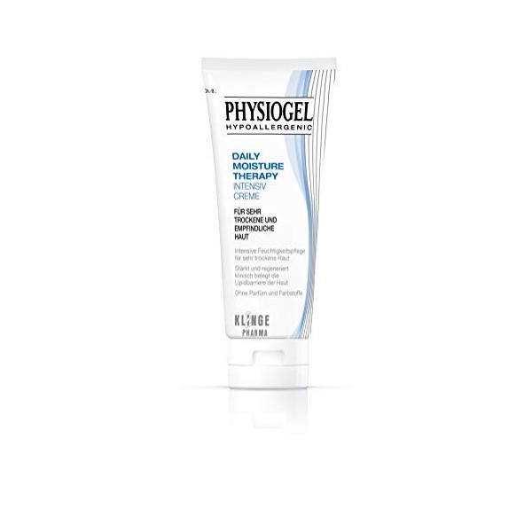 Stiefel Physiogel Hypoallergenic Daily Moisture Therapy Intensive Cream 100ml 3.34 Fl.oz. Very Dry Sensitive Skin