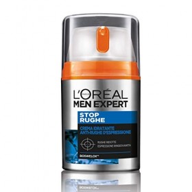 LOréal Paris - Crema Idratante Per Uomo Anti Rughe Di Espressione Stop Rughe Men Expert 50Ml