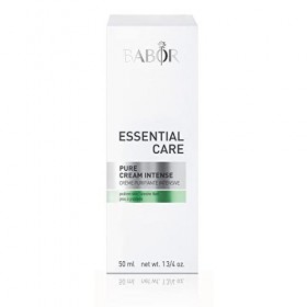 BABOR ESSENTIAL CARE Pure Cream Intense, crème clarifiante anti-boutons pour les peaux à imperfections, 50 ml