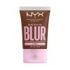 NYX Professional Makeup Fond de Teint Effet Flouté Bare With Me Blur, Couvrance Moyenne, Fini Mat Naturel, Niacinamide, Match