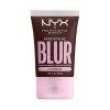 NYX Professional Makeup Fond de Teint Effet Flouté Bare With Me Blur, Couvrance Moyenne, Fini Mat Naturel, Niacinamide, Match
