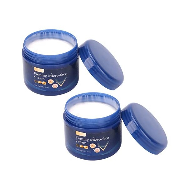 Crème de Soin du Visage, Crème de Levage en Forme de V Lifting Raffermissant Remodeler les Contours du Visage Améliorer Masse