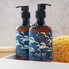 H2Eau Body Serum, Lightweight Moisturiser with Sea Kelp, Red Sea Algae and Sea Water, Moisturises and Hydrates Skin, Fresh Oc