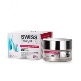 SWISS IMAGE ANTI-AGE 46+ - Crème de Nuit Raffermissante - Ingrédients Naturels et Efficaces - Sans Parabens, Huile Minérale e