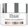 Crème Hydratante Visage et Illuminatrice pour Femme Dulàc MAGNIFICA riche en Acide Hyaluronique, Vitamine C, Acide Alpha Lipo