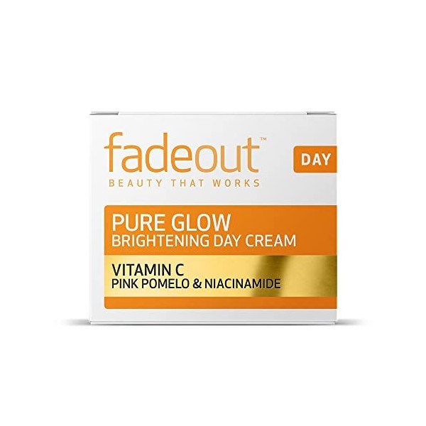 Fade Out Pure Glow Brightening Day Cream with Vitamin C, Pink Pomelo and Niacinamide