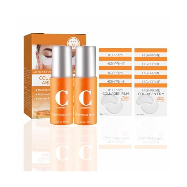 Yidkx Korean Technology Soluble Collagen Film, New Highprime Collagen Film and Mist Kit, Korea Highprime Collagen Soluble Fil