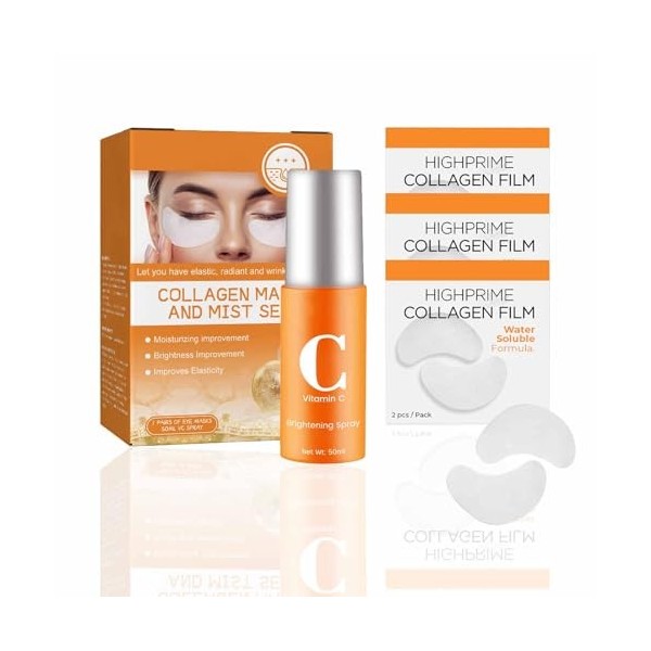 Yidkx Korean Technology Soluble Collagen Film, New Highprime Collagen Film and Mist Kit, Korea Highprime Collagen Soluble Fil