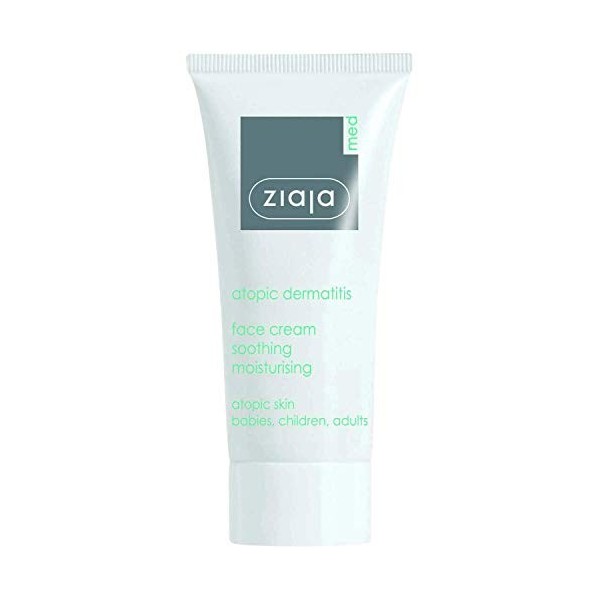 Ziaja Med Atopic Crème hydratante apaisante pour le visage 50 ml