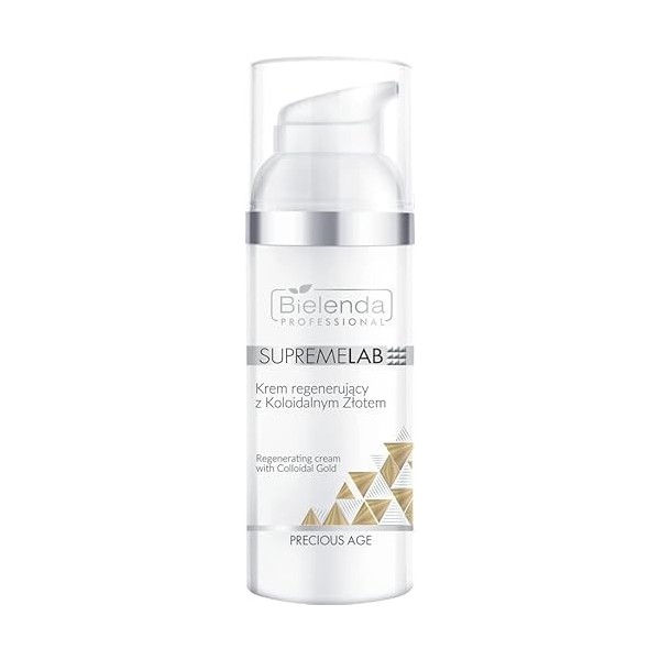 Bielenda Professional Supremelab Crème Régénérante à lOr Colloïdal 50 ml