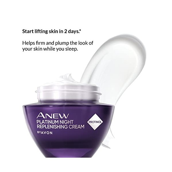 Avon Anew Platinum Crème réparatrice de nuit avec protinol 50 ml