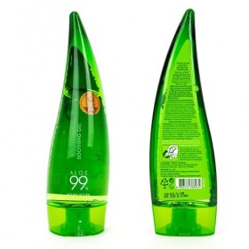Holika Holika Paquet de 2 x Aloe Vera 99% Soothing Gel 250 ml