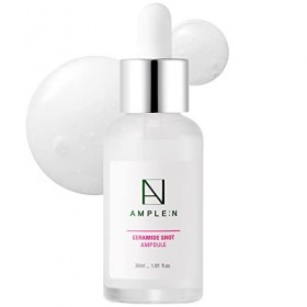 Coreana AMPLE:N Ampoule Céramide Shot 1.01 fl. oz.  30 ml - Sérum facial hydratant ultime hautement concentré pour peau sèch