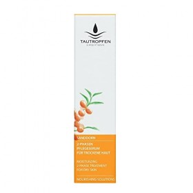 Tautropfen Émulsion hydratante nourrissante pour le visage à largousier pour les peaux sèches, 50 ml