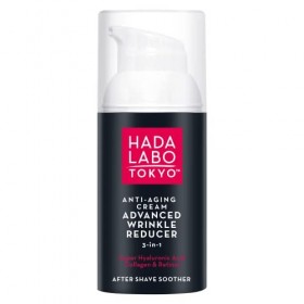 Hada Labo Tokyo Men Anti-Aging Hyaluron Cream Advanced Wrinkle Reducer Day & Night Cosmetics pour hommes