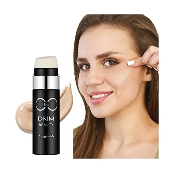 Fond De Teint Blanc Maquillage Couverture complète correcteur fond de teint correcteur maquillage Texture soyeuse peau couleu