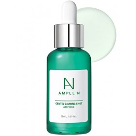 CORÉANA AMPLE:N Ampoule Centel Calming Shot - Sérum apaisant pour le visage à la Centella Asiatica pour calmer les peaux irri