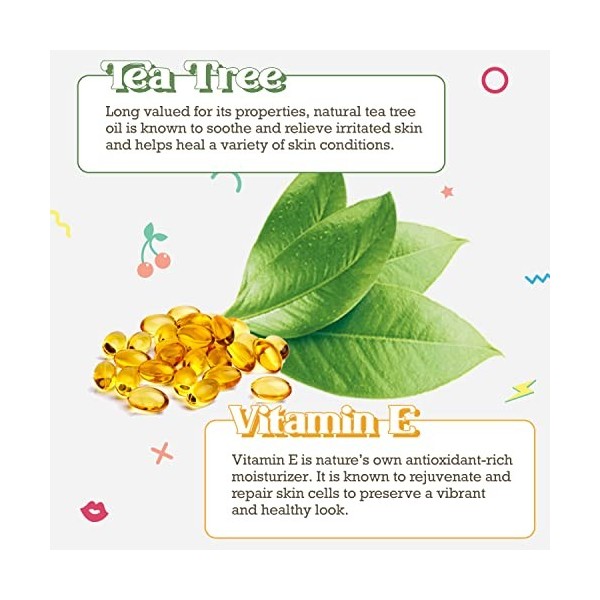 Purifect Cool Calm Clear Tea Tree Oil Facial Serum, Calms Redness and Irritated Skin 30ml