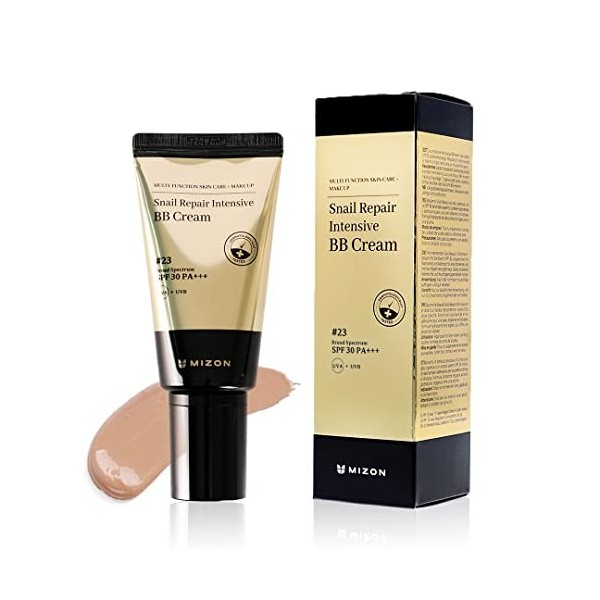 [MIZON] BB Crème à lExtrait de Bave dEscargot - SNAIL REPAIR INTENSIVE BB CREAM 23 Beige Clair 