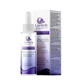 Lorstyle Sérum Visage Anti-Imperfections Séborégulateur Purifiant Matifiant Peau Mixte Impure et Brillante à Grasse Femme / H