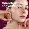 PORTION Huile Éclaircissant Visage à la Vitamine C et Vitamine E - 30ml - Éclaircissant et Hydratant Intensif - Vegan & Sans 