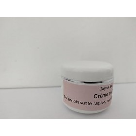 Crème éclaircissante super rapide