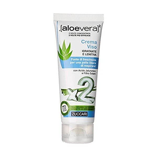 aloevera2 crème pour le visage hydratante apaisante 50 ml