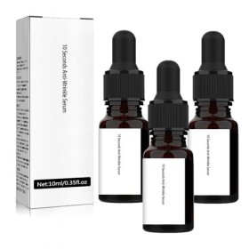 10 Seconds Anti-Wrinkle Serum, Hyaluronic Acid Serum for Face, Hydraulic Acid Serum for Face, Anti-Aging Face Serum, The Most