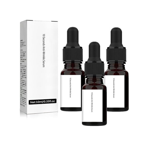 10 Seconds Anti-Wrinkle Serum, Hyaluronic Acid Serum for Face, Hydraulic Acid Serum for Face, Anti-Aging Face Serum, The Most