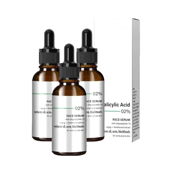 Sérum facial anti-âge avancé stimulant le collagène pendant 30 jours Cible le visage pour atténuer lapparence des ridules. L