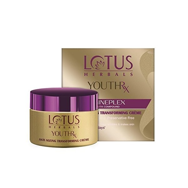 Lotuss Herbals Youthrx Anti-Ageing Tranforming Creme, 50g