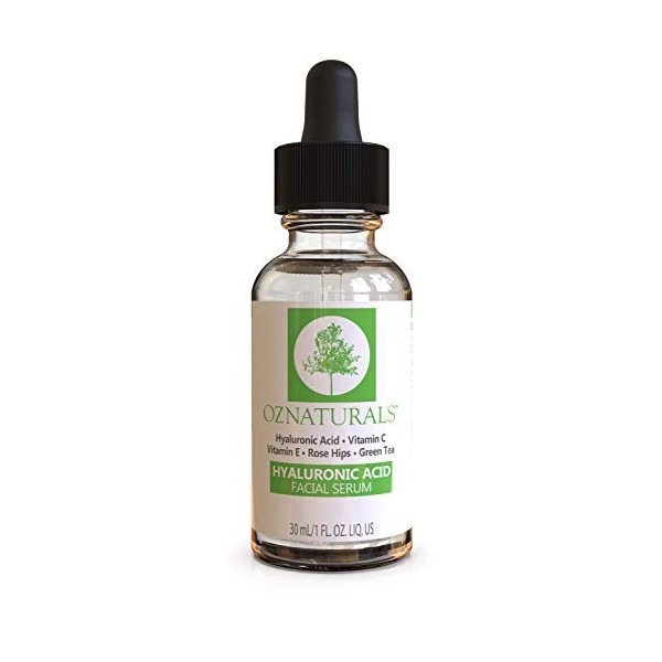 OZ Naturals lAcide Hyaluronique pour la peau sérum anti-âge - 30 ml