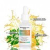 30Ml SéRum Visage Avec Vitamine C Et Acide Hyaluronique Blanchiment RéTréCissement Des Pores Anti-Rides Raffermissement De La